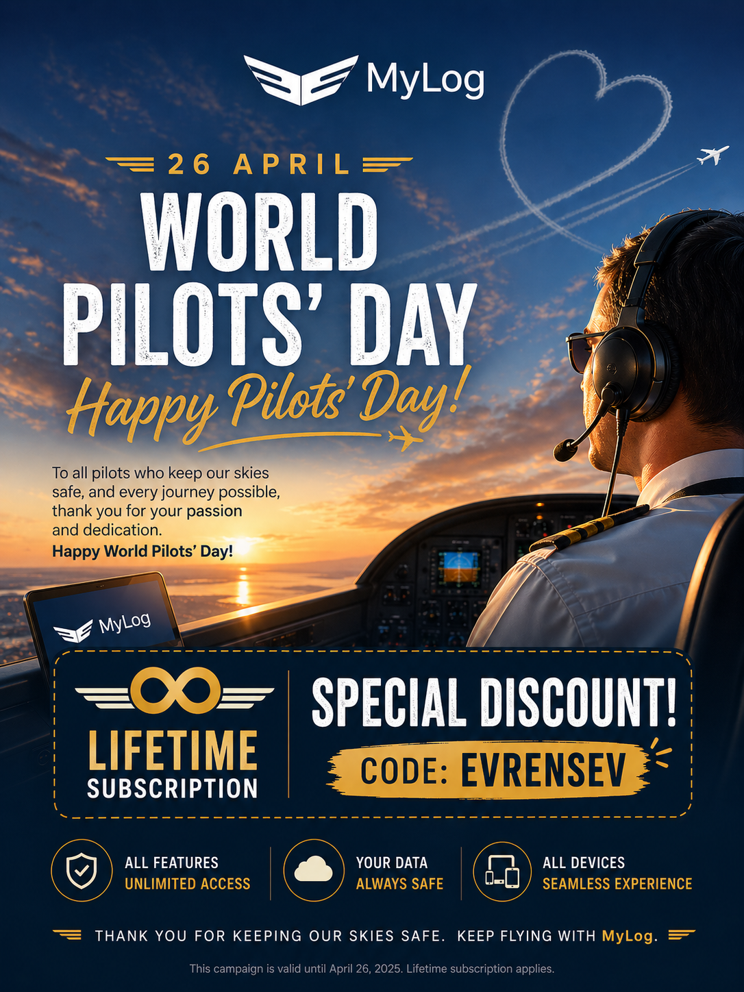 World Pilots' Day - MyLog