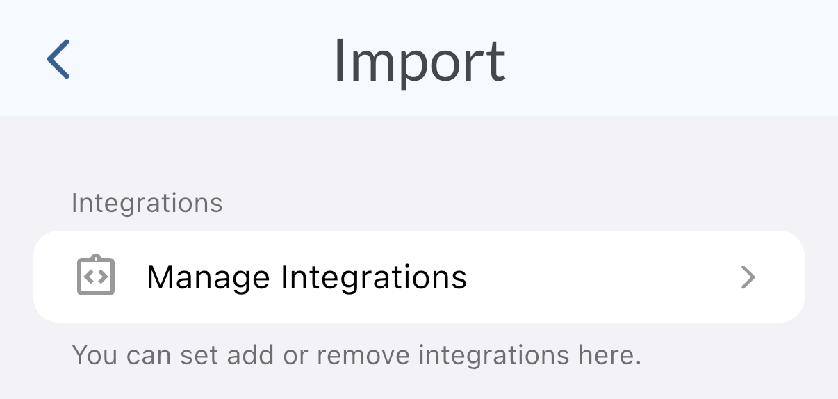 FAMS Integration