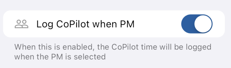 Log CoPilot when PM